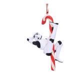 Stormtrooper Candy Cane Hanging Ornament 12cm