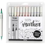 Sketch Marker - Standard Colours 12 pcs