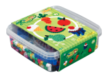 Hama -  Maxi  Beads - 600 beads and 1 pegboard in box - Fruits