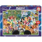 Educa - Puzzle 1000 - The Marvellous World Of Disney II