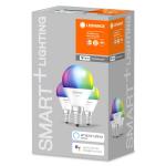 Ledvance - SMART+ Mini-ball 40W/RGBW Frosted E14 WiFi 3 -Pack