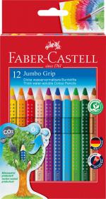Faber-Castell - Coloured Pencil Jumbo Grip 12 pcs