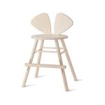 Nofred - Mouse High Chair Junior Age 3-9 White Wash Birch