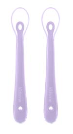 Kidsme - Silicone spoon - Lavendel 2-pack