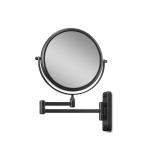 Gillian Jones - Double-Sided Wall Mirror w. x10 Magnification - Black