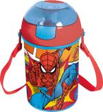 Stor - Pop-Up Drinking Bottle - Spiderman