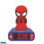 Lexibook - Spider-Man - Alarm Clock with Night Light 3D