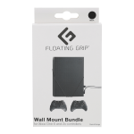 Floating Grips Xbox One X and Controller Wall Mounts - Bundle (Black)