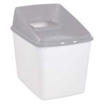 ALL FOR PAWS - No mess litter box grey 40x53x50.5CM