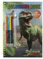 Dinosaur Expedition - Dino Colouring book