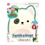 Squishalongs - 2,5 cm Keychain 4 Pack Asst