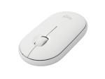 Logitech - Pebble M350 Wireless Mouse - OFF-WHITE