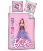 Bed Linen - Junior Size 100x140 cm - Barbie