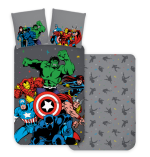 Bed Linen - Adult Size 140 x 200 cm - Avengers