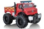 Maisto - M-B U5000 Unimog (Fire Rescue) R/C 1:16 27Mhz
