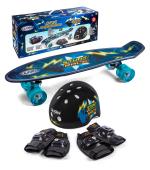 California - Skateboard with safety equipment