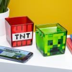 Minecraft Creeper and TNT Glass Tumblers