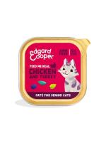 Edgard Cooper - Cat Senior Vetfood Paté - Chicken/Turkey - 85g