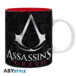 ASSASSIN`S CREED - Mug - 320 ml - Crest black & red - subli x2