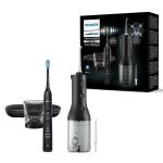 Philips - Black Cordless Power Flosser DiamondClean 9000