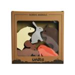UNITS - 5 Small Nordic Animals In A Box