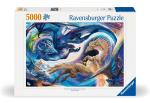 Ravensburger - Puzzle Dragon Day And Night 5000p