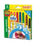 SES Creative - Baby markers, 8 colours