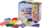 HAMA  - Beads - Large Storage box w/ Midi beads & 16 compartments