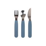 Filibabba - Silicone Cutlery Set - Powder Blue