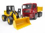 Bruder - MAN TGA Construction Truck And Articulated Loader