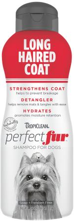 Tropiclean - Perfect fur long haired coat shampoo - 473ml