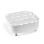 Gillian Jones - Table organizer with 4 compartments - White