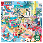 eeBoo - Puzzle 1000 pcs - Miami