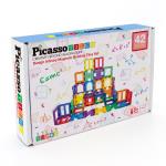 Picasso Tiles - Artistry Magnetic Tiles set (42 pcs)