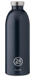 24 Bottles - Clima Bottle 0,85 L - Rustic Deep Blue