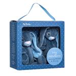 My Teddy - Giftbox - Comforter & Small Rabbit - Blue