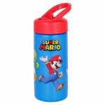 Stor - Sipper Water Bottle (410ml) - Super Mario (088808718-21401)