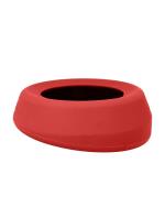 Kurgo - Splash Free Wander Dog Water Bowl, Red