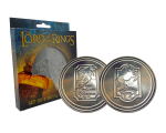 The Lord of the Rings Set of 4 Embossed Metal Coasters