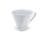 Cilio - Coffee funnel, White porcelain