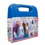 Disney - 2, 4 in 1 - Suitcase - 12 pieces - Frozen