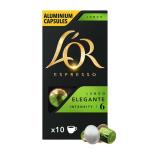 L`OR Capsules - Lungo Elegante - Coffee Capsules - 10 pcs