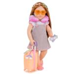 Our Generation - suitcase set - rainbow
