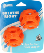 Chuckit - Breathe Right Fetch Ball Medium  6,5cm 2 pk
