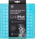 LICKI MAT - Dog Bowl Playdate Light Blue 20X20Cm
