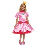 PRINCESS PEACH FANCY DRESS INTL XS (3T-4T)