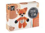 Craft ID - Crochet kit fox, 13x8.5x17cm