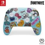 PowerA Enhanced Wireless Controller for Nintendo Switch - Fortnite Sticker Mania