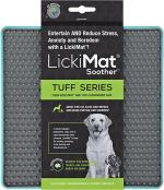 LICKIMAT - Dog  lick mat Soother Tuff Light Blue 20Cm