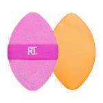 Real Techniques - Miracle 2-in1 Powder Puff Duo - Pink/Orange